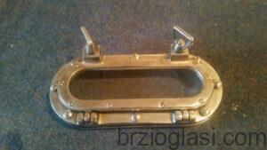 Brodski prozor elipsasti - INOX 242 X 105 mm