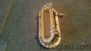 Brodski prozor elipsasti - INOX 242 X 105 mm